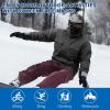 imageSukeen Winter Balaclava Breathable Face Mask Ski Mask for Men Women Warmer Bandana Face Cover Cold Neck Gaiters for OutdoorNavy Blue
