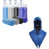 imageSukeen Cooling Hoodie Towel UV Protection Cooling Towels for Neck and Face Lightweight Absorbent Cooling Neck Wraps for Workout Sports Cycling Cooling Towels for Hot Weather