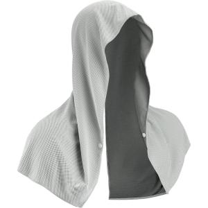 imageSukeen Cooling Hoodie Towel for Men Cooling Towels for Neck and Face Cools When Wet Cooling Neck Wraps Sport Workout Camping Cycling Cool Towel for Hot WeatherGrey