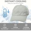 imageSukeen Sports Baseball Cap for Men Women Unstructured Soft Cap UPF 50 Cooling Sports Hat for Running Golf Cycling Light Grey