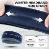 imageSukeen Ear Warmer Headband for Women DoubleLayer Warm Winter Headbands for Women Ear Muffs for Running Cycling SportsBlue Navy Blue