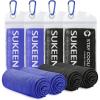 imageSukeen Cooling TowelInstant Evaporative Cooling for SportsYogaGolfGymNeckWorkout and More40x 12