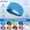 image:imageSukeen Cooling Headband for Men Women Instant Cooling Running Headband Sweat Headbands for Workout Sports Headbands for Yoga Golf Gym Camping Tennis 20 inches