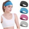 image:imageSukeen Cooling Headband for Men Women Instant Cooling Running Headband Sweat Headbands for Workout Sports Headbands for Yoga Golf Gym Camping Tennis 20 inches