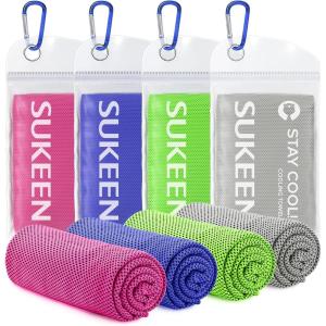 image:imageSukeen Cooling Towel40x12 Microfiber Cool TowelSoft Breathable Chilly Towel for Yoga Golf Gym Camping Running Workout amp More Activities