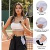 image:imageSukeen Sports Sun Visor for Men Women Lightweight Packable Cooling Visor Hat Stretchy Empty Top CapLight Purple