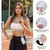 image:imageSukeen Sports Sun Visor for Men Women Lightweight Packable Cooling Visor Hat Stretchy Empty Top CapWhite