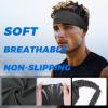 image:imageSukeen Cooling Headbands Sports Headbands Sweat Headbands for Men Women Workout Head Bands for Running Yoga Gym Tennis Camping 4 Pack Royal BlueRedGreenWhite