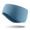 image:imageSukeen Ear Warmers for Women Soft Warm DoubleLayer Winter Headbands for Women Ponytail NonSlip Ear Warmer Headband for Cold Weather Running Cycling Hiking Skiing BlackBlue