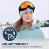 image:imageSukeen Ear Warmers for Women Soft Warm DoubleLayer Winter Headbands for Women Ponytail NonSlip Ear Warmer Headband for Cold Weather Running Cycling Hiking Skiing BlackPurple