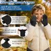 image:imageSukeen Lightweight Kids Gloves for Boys Girls Touchscreen Antislip Winter Warm Liner Gloves Aged 410 Running Cycling SoccerBlack