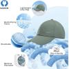 image:imageSukeen Mens Baseball Cap  Adjustable Breathable MoistureWicking Hat for Golf Hiking Fishing Running Outdoor DailyGray