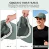 image:imageSukeen Mens Baseball Cap  Adjustable Breathable MoistureWicking Hat for Golf Hiking Fishing Running Outdoor DailyGray