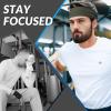 image:imageSukeen Sports Headbands for Men Moisture Wicking Sweat Bands Headbands NonSlip Breathable Elastic Sweatband Running Headband for Yoga Tennis Fitness WorkoutBlackDark GrayDark GreenGray