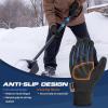 image:imageSukeen Windproof Winter Gloves Men Women 3M Thinsulate Warm Waterproof Ski Gloves for Cold Weather AntiSlip Touchscreen Snow Gloves Running Driving Cycling Hiking Skiing SnowboardingMedium