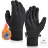 image:imageSukeen Windproof Winter Gloves Men Women 3M Thinsulate Warm Waterproof Ski Gloves for Cold Weather AntiSlip Touchscreen Snow Gloves Running Driving Cycling Hiking Skiing SnowboardingLarge
