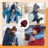 image:imageSukeen Winter Beanie Hat Men Women Thick Warm Knit Stretchy Hat Classic Unisex Skull CapRed