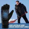 image:imageSukeen Winter Gloves Women Men Waterproof Windproof Warm Touchscreen Gloves for Cold Weather Running Hiking DrivingMedium