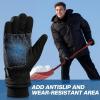image:imageSukeen Winter Gloves Women Men Waterproof Windproof Warm Touchscreen Gloves for Cold Weather Running Hiking DrivingMedium