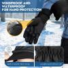 image:imageSukeen Winter Gloves Women Men Waterproof Windproof Warm Touchscreen Gloves for Cold Weather Running Hiking DrivingMedium