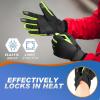 image:imageSukeen Winter Warm Gloves Men Women Touchscreen AntiSlip Winter Gloves for Men Cycling Running Hiking Driving BikingGreen
