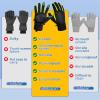 image:imageSukeen Winter Warm Gloves for Men WomenWindproof Running Gloves Touch Screen Cycling Gloves for Cold Weather Outdoor Fluorescent Green Medium