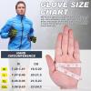 image:imageSukeen Winter Warm Gloves for Men WomenWindproof Running Gloves Touch Screen Cycling Gloves for Cold Weather Outdoor Fluorescent Green Medium