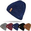 image:imageSukeen Winter Beanie Hat Men Women Thick Warm Knit Stretchy Hat Classic Unisex Skull CapBlue