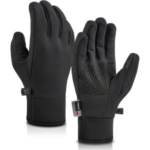image:imageSukeen Windproof Winter Gloves Men Women 3M Thinsulate Warm Waterproof Ski Gloves for Cold Weather AntiSlip Touchscreen Snow Gloves Running Driving Cycling Hiking Skiing SnowboardingMedium