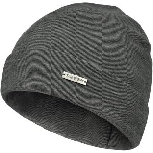 image:imageSukeen Winter Beanie for Men Women Double Layer Soft Warm Winter Hat Unisex Knit Cuffed Beanie Stocking Cap for Cold WeatherDark Grey