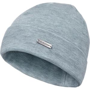 image:imageSukeen Winter Beanie for Men Women Double Layer Soft Warm Winter Hat Unisex Knit Cuffed Beanie Stocking Cap for Cold WeatherDusty Blue