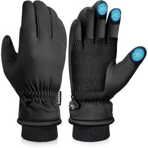 image:imageSukeen Winter Gloves Women Men Waterproof Windproof Warm Touchscreen Gloves for Cold Weather Running Hiking DrivingMedium