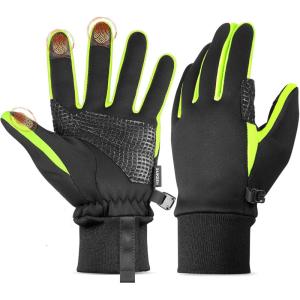 image:imageSukeen Winter Warm Gloves Men Women Touchscreen AntiSlip Winter Gloves for Men Cycling Running Hiking Driving BikingGreen