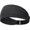 image:imageSukeen Adjustable Cooling Headbands for Women Non Slip Sweatbands for Women Lightweight Sweat Bands Headbands for Sports Yoga Running WorkoutBlack