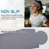 image:imageSukeen Adjustable Cooling Headbands for Women Non Slip Sweatbands for Women Lightweight Sweat Bands Headbands for Sports Yoga Running WorkoutGray