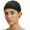 image:imageSukeen Adjustable Cooling Headbands for Women Non Slip Sweatbands for Women Lightweight Sweat Bands Headbands for Sports Yoga Running WorkoutBlack