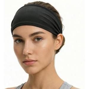 image:imageSukeen Adjustable Cooling Headbands for Women Non Slip Sweatbands for Women Lightweight Sweat Bands Headbands for Sports Yoga Running WorkoutBlack