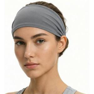 image:imageSukeen Adjustable Cooling Headbands for Women Non Slip Sweatbands for Women Lightweight Sweat Bands Headbands for Sports Yoga Running WorkoutGray