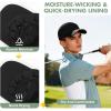 image:imageSukeen Baseball Cap for Men  Waterproof Cooling Quick Dry Adjustable Hat for Outdoor Golf Hiking Camping Fishing Sports Casual Black