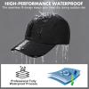 image:imageSukeen Baseball Cap for Men  Waterproof Cooling Quick Dry Adjustable Hat for Outdoor Golf Hiking Camping Fishing Sports Casual Black