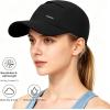 image:imageSukeen Baseball Cap for Women  Waterproof Ventilated Cooling Adjustable Quick Dry Hat for Sports Beach Brunch Outdoor Black