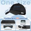 image:imageSukeen Kids Sports Baseball Cap for Boys Girls Lightweight UPF 50 Water Resistant Youth Plain Hat for Running Tennis GolfBlack