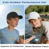 image:imageSukeen Kids Sports Baseball Cap for Boys Girls Lightweight UPF 50 Water Resistant Youth Plain Hat for Running Tennis GolfWhite