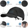 image:imageSukeen Lightweight Kids Baseball Cap for Boys Girls UPF 50 Sun Hat with Quick Dry Sweatband Breathable Youth Hat for OutdoorBlack