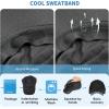 image:imageSukeen Lightweight Kids Baseball Cap for Boys Girls UPF 50 Sun Hat with Quick Dry Sweatband Breathable Youth Hat for OutdoorBlack