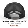 image:imageSukeen Linen Mesh Baseball Cap Breathable Cooling Sports Hat for Men Women Lightweight Soft Unstructured Running HatGrey
