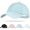 image:imageSukeen Kids Sports Baseball Cap for Boys Girls Lightweight UPF 50 Water Resistant Youth Plain Hat for Running Tennis GolfBlue