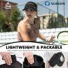image:imageSukeen Sports Sun Visor Men Women Lightweight Portable Cooling Stretchy Visor Hat for Running Golf Daily WearBlack
