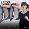image:imageSukeen Sports Sun Visor Men Women Lightweight Portable Cooling Stretchy Visor Hat for Running Golf Daily WearNavy Blue