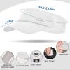 image:imageSukeen Sports Sun Visor Men Women Lightweight Portable Cooling Stretchy Visor Hat for Running Golf Daily WearWhite
